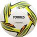 Мяч футб. "TORRES Training" арт.F320055, р.5, 32 пан. PU, 4 подкл. слоя, руч. сшивка, бело-зел-сер
