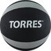 Медбол "TORRES 7 кг", арт.AL00227, резина, диаметр 23,8 см, черно-серо-белый
