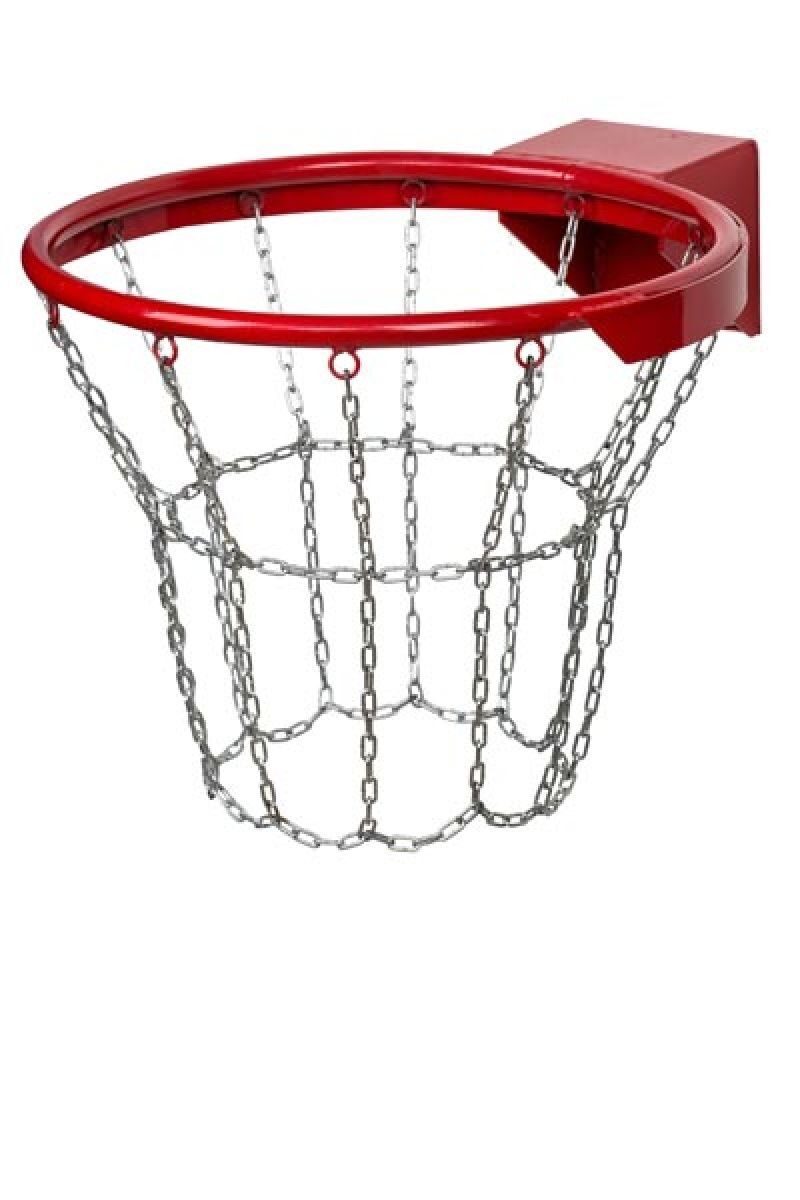 Баскетбольное кольцо №7 d=450 мм антивандальная с цепью в   .